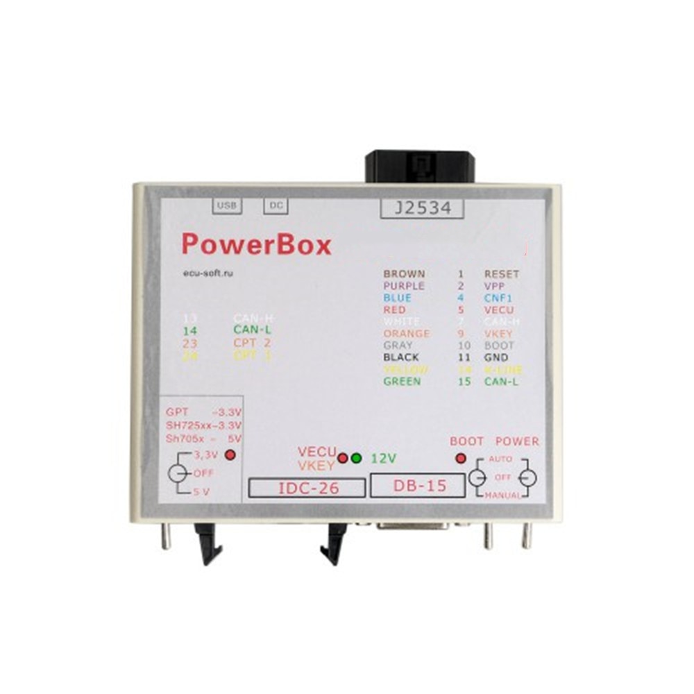 PowerBox J2534 ʹ ECU ÷ ECU α׷ӿ..